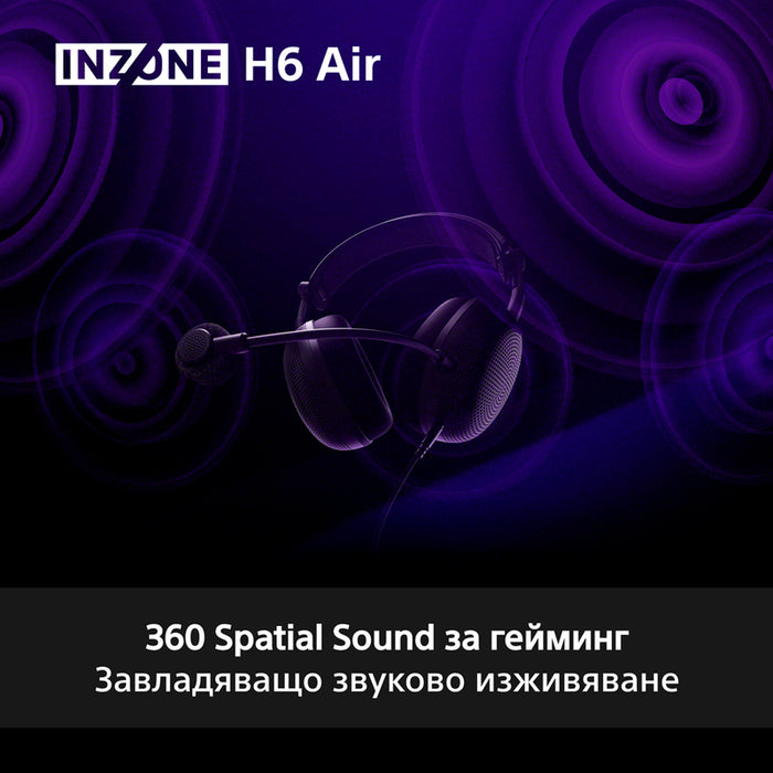ЖИЧНИ СЛУШАЛКИ SONY INZONE H6 AIR PS5 SONY MDR-G600B