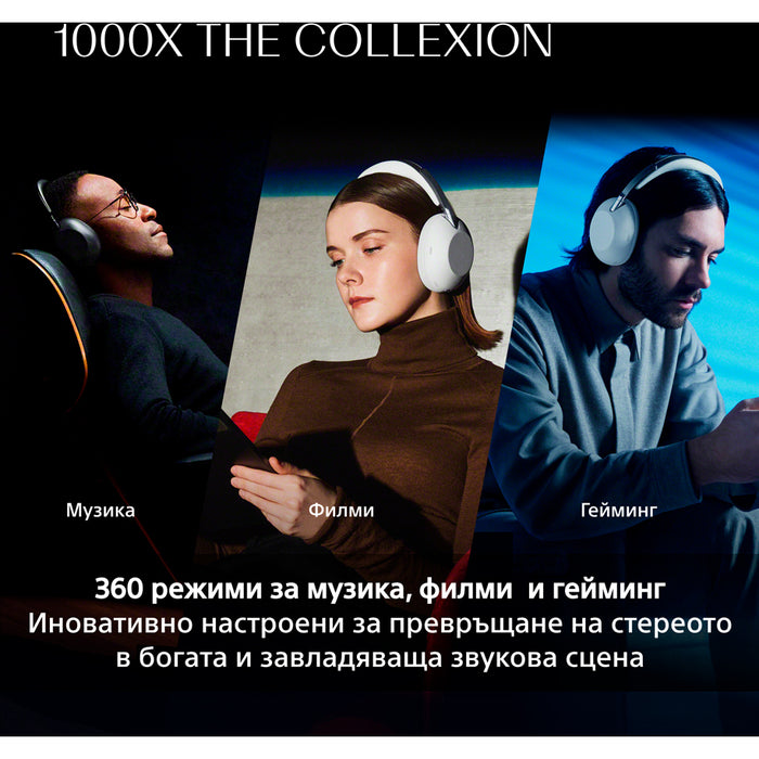 Стерео слушалки SONY WH1000XXW THE COLLEXION