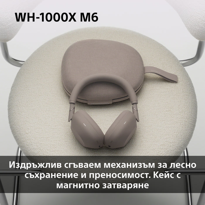 Стерео слушалки SONY WH1000XM6T