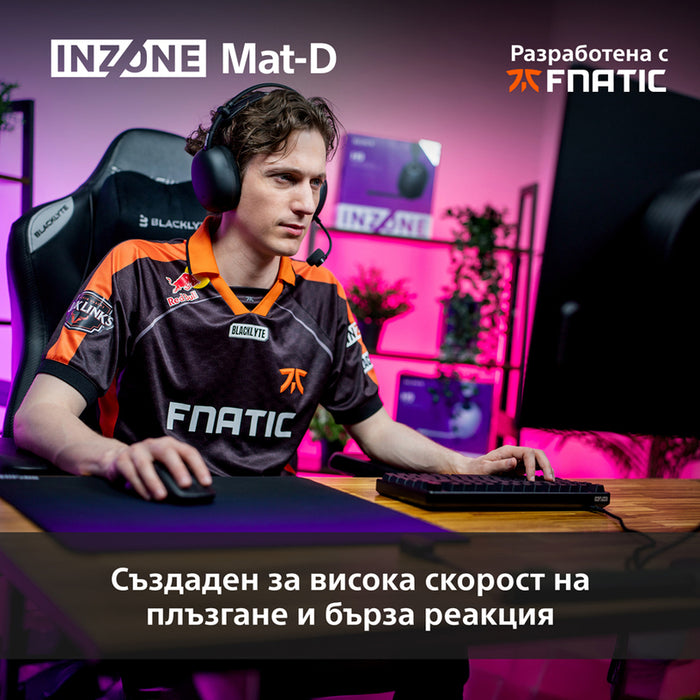 Gaming Подложка за мишка 480x400x6 mm SONY INZONE Mat-D MPDD700B.WW