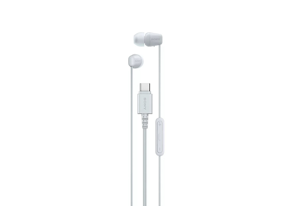 Слушалки Sony IER-EX15C USB-C, бели