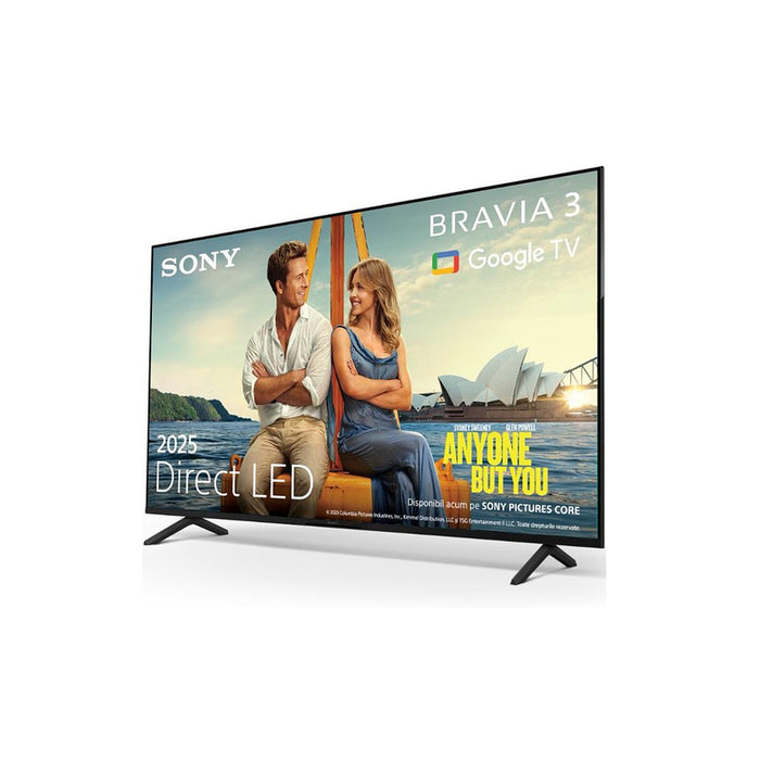 Телевизор SONY Bravia 3 K55S35B, 55" (139 см), 4K Ultra HD, HDR, Smart TV(Google TV), 2025