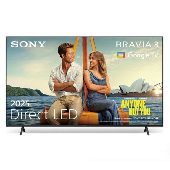 Телевизор SONY Bravia 3 K55S39B, 55" (139 см), 4K Ultra HD, Smart TV (Google TV) 2025