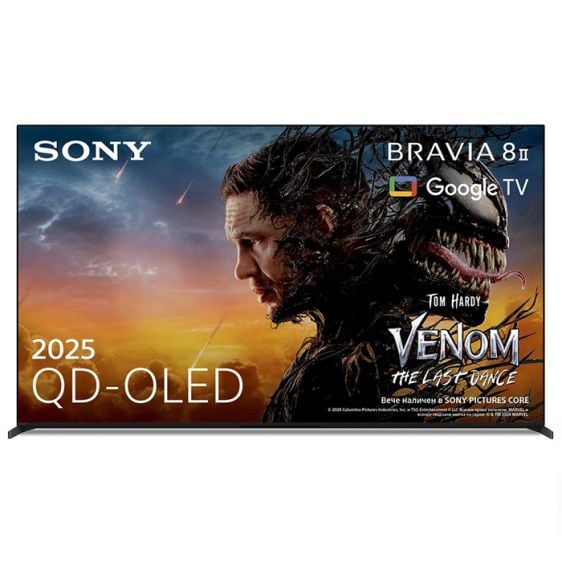 Телевизор SONY Bravia K55XR8M25BP, 55"(139 см), QD-OLED, 4K Ultra HD, Smart TV (Google TV) 2025