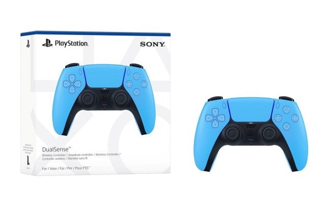 Безжичен контролер Sony DualSense за PS5, син