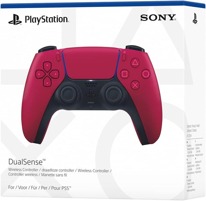 Безжичен контролер Sony DualSense PS5, червен