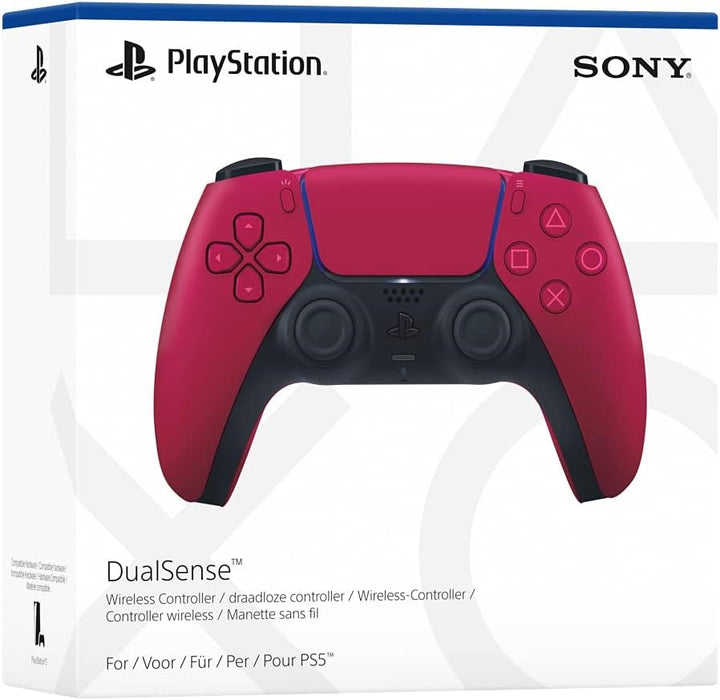 Безжичен контролер Sony DualSense PS5, червен
