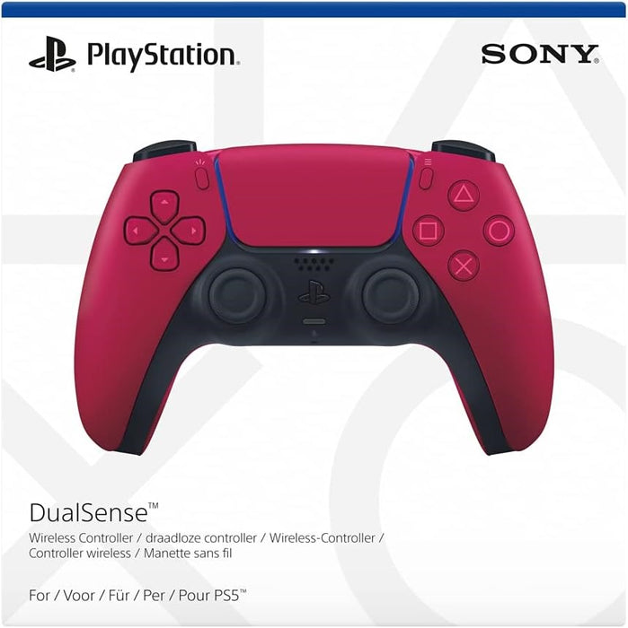 Безжичен контролер Sony DualSense PS5, червен