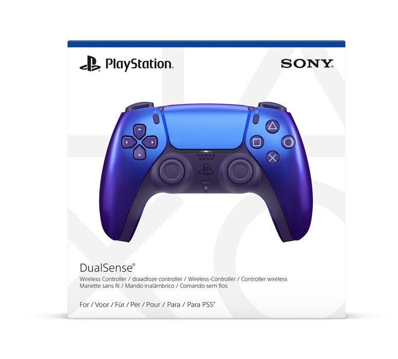 Безжичен контролер Sony PlayStation 5 DualSense геймпад Chrome Indigo