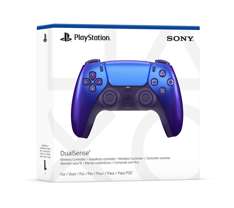 Безжичен контролер Sony PlayStation 5 DualSense геймпад Chrome Indigo