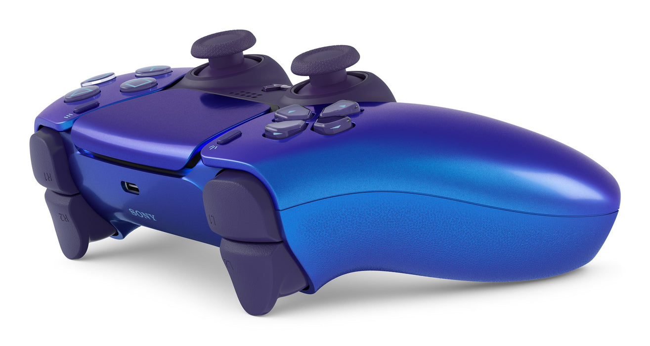 Безжичен контролер Sony PlayStation 5 DualSense геймпад Chrome Indigo