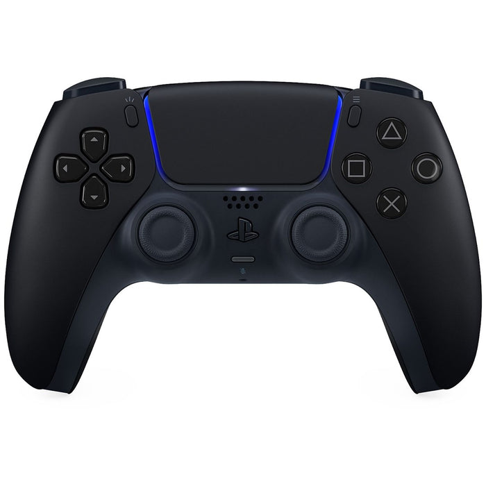 Безжичен контролер Sony PlayStation PS5 DualSense, черен, с USB кабел