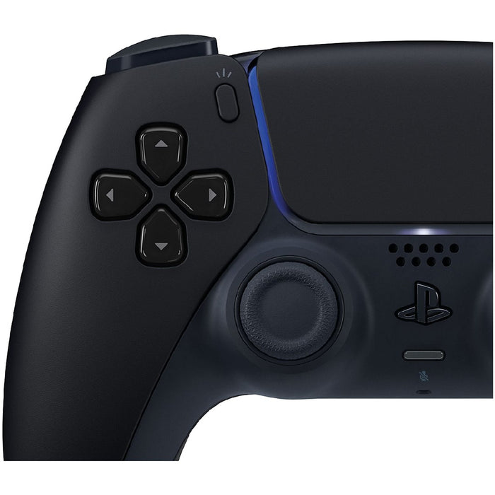 Безжичен контролер Sony PlayStation PS5 DualSense, черен, с USB кабел