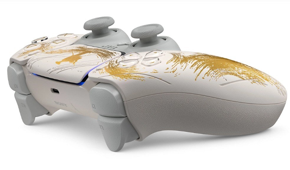Конзола Sony PlayStation 5 - Ghost of Yotei Gold Limited Edition Bundle (моделна група - slim)