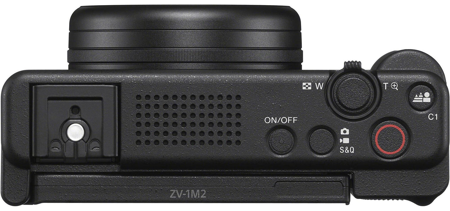 Компактен фотоапарат за влогинг Sony - ZV-1 II, 20.1MPx, черен
