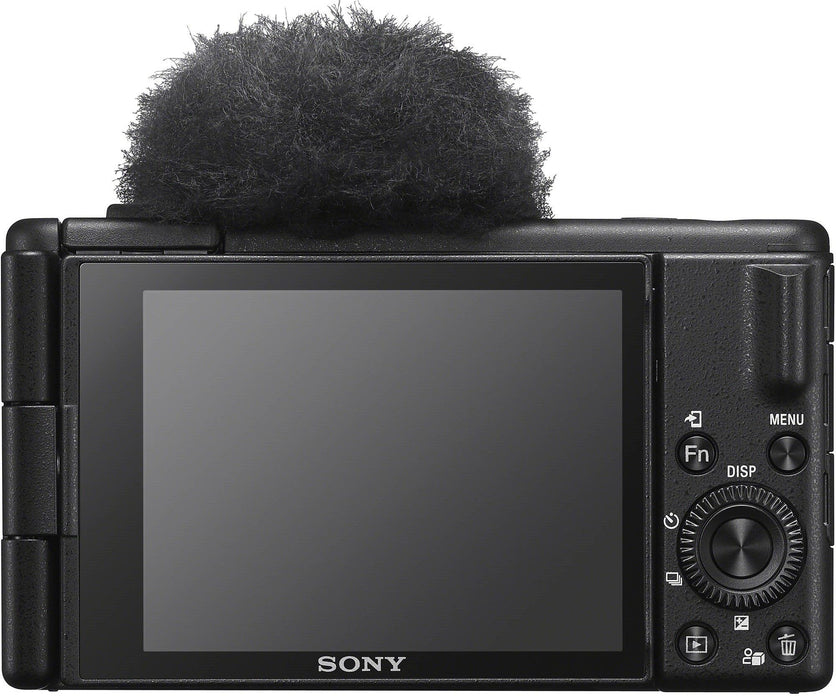 Компактен фотоапарат за влогинг Sony - ZV-1 II, 20.1MPx, черен