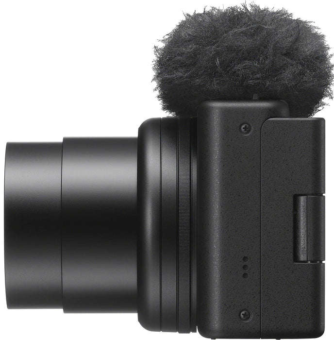 Компактен фотоапарат за влогинг Sony - ZV-1 II, 20.1MPx, черен
