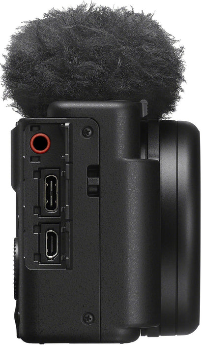 Компактен фотоапарат за влогинг Sony - ZV-1 II, 20.1MPx, черен