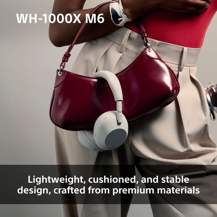 Безжични слушалки Sony - WH-1000XM6, ANC, зелени