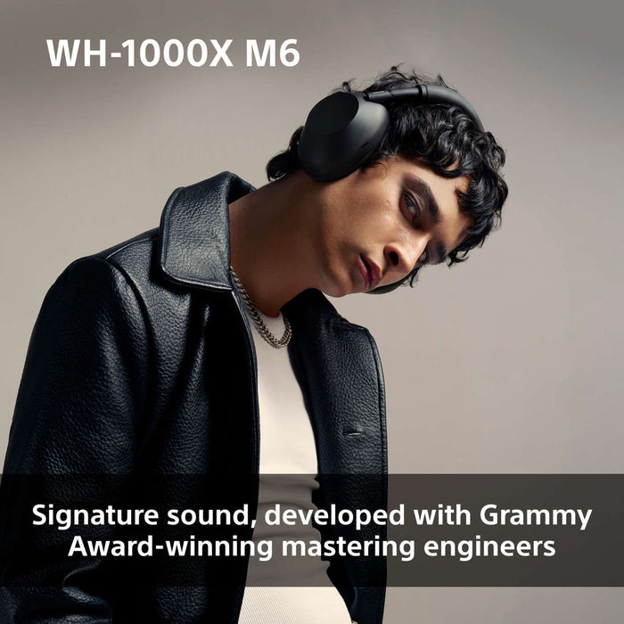 Безжични слушалки Sony - WH-1000XM6, ANC, зелени