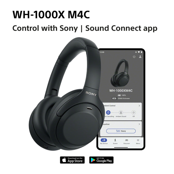 Стерео слушалки SONY WH1000XM4CS