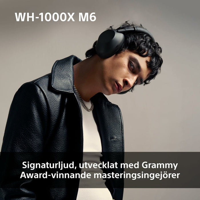 Блутут слушалки Sony WH1000XM6S.CE7 Черен Сив