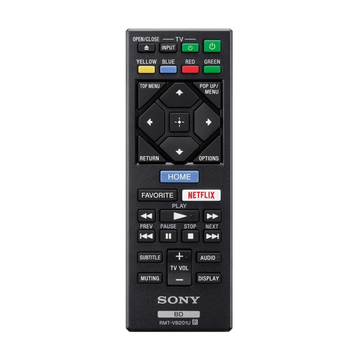 Player, Sony UBP-X700 Blu-Ray player, black