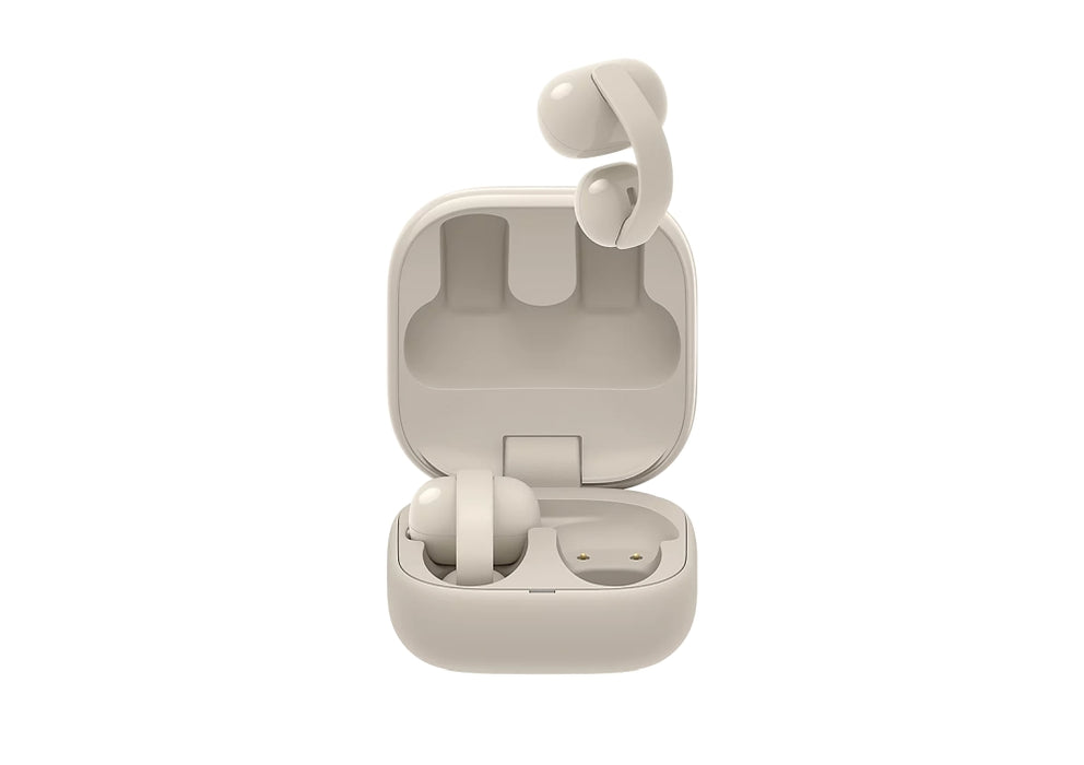 Sony LinkBuds Clip WF-LC900 TWS слушалки с отворен уши, сиви