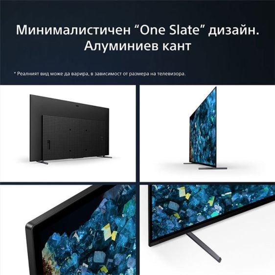 Телевизор SONY Bravia XR OLED XR55A80L, 55”(139 см), Class A80L, 4K Ultra HD, HDR, Google TV, (2023)