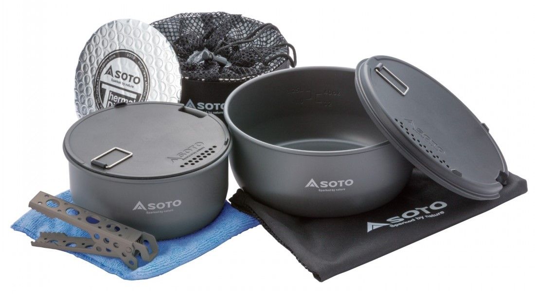 Комплект посуда Soto - Navigator Cook Set, 1.8L + 1.3L