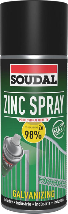 ЦИНКОВ СПРЕЙ 400МЛ SOUDAL