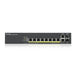 Суич ZyXEL GS-2220-10HP 10 портов Layer2 + 8x Gigabit PoE