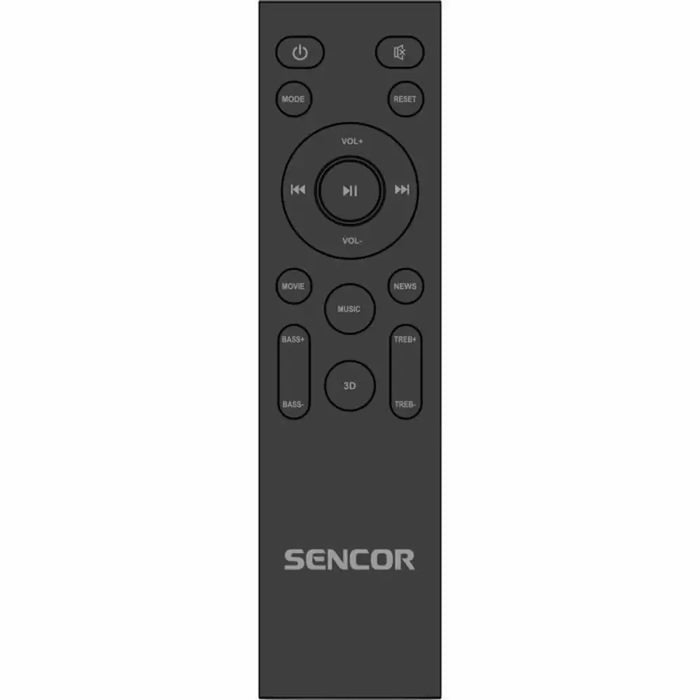 Soundbar система Sencor SSB 4450BS Черен Сив 200 W