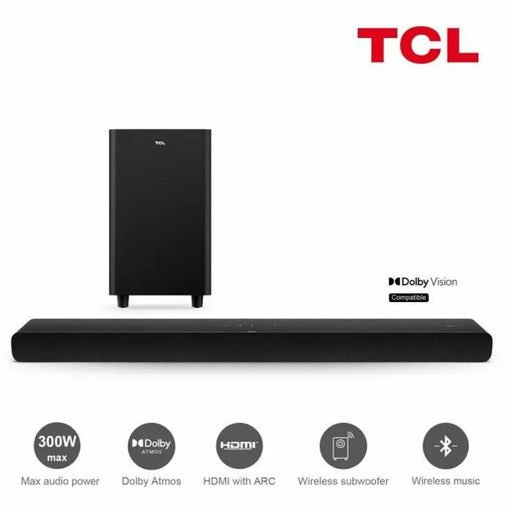 Soundbar система TCL Черен 300 W