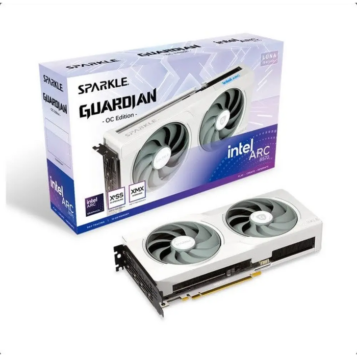 Sparkle Intel Arc B570 GUARDIAN OC 10 GB GDDR6 Luna Edition