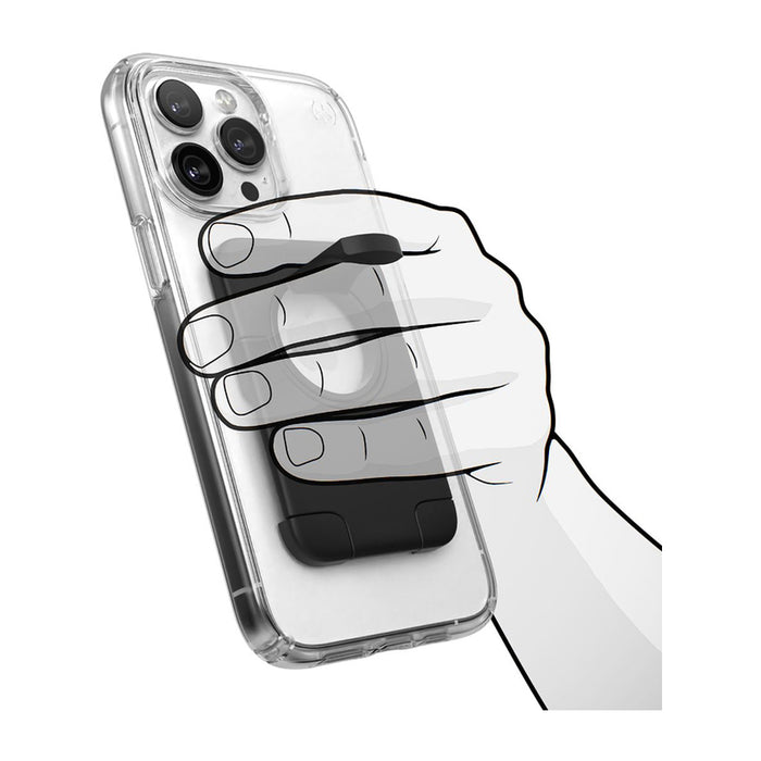 CLICK LOCK STANDY GRIP ЗА MAGSAFE BLACK