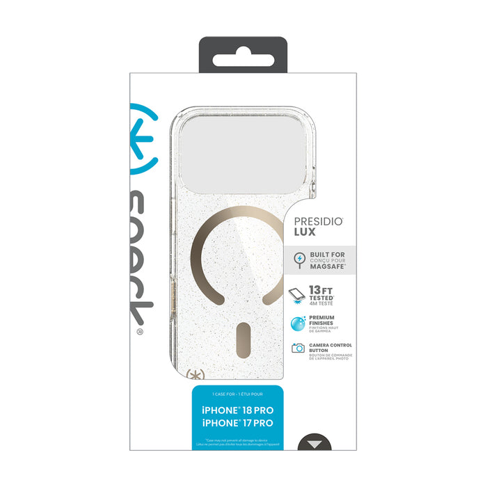 КАЛЪФ IPHONE 18 PRO PRES.LUX MAG GOLD
