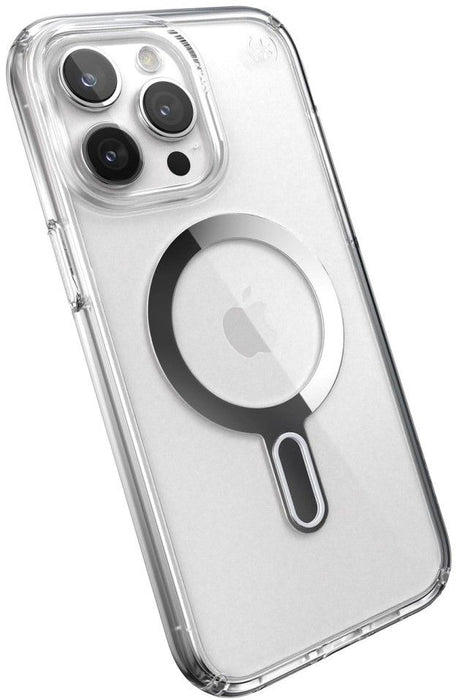 Калъф Speck - Presidio, iPhone 15 Pro Max, MagSafe ClickLock, прозрачен