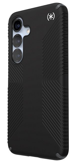Калъф Speck - Presidio Clear, Galaxy S25 Plus, MagSafe, черен