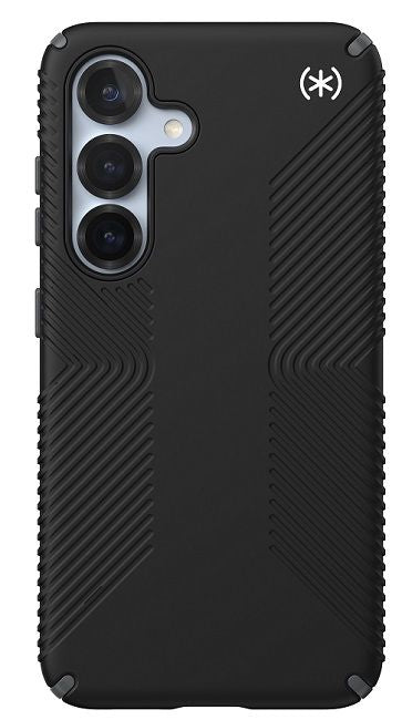 Калъф Speck - Presidio Clear, Galaxy S25 Plus, MagSafe, черен