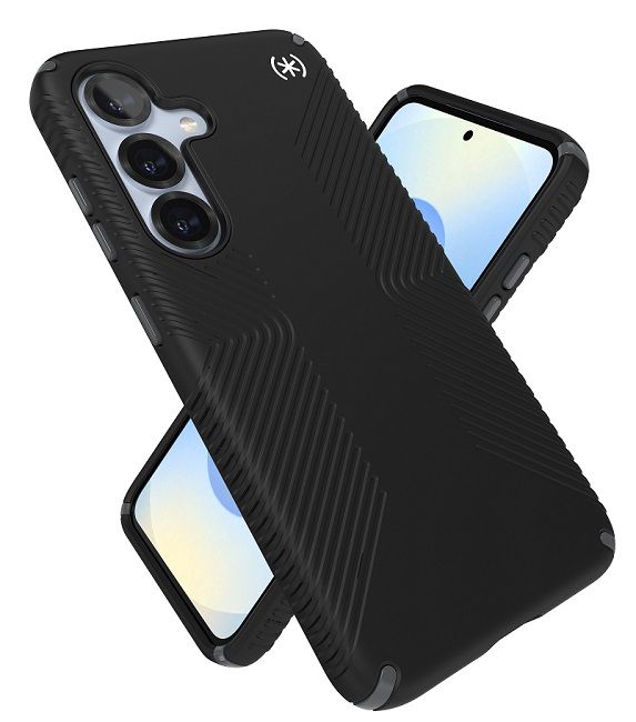 Калъф Speck - Presidio Clear, Galaxy S25 Plus, MagSafe, черен