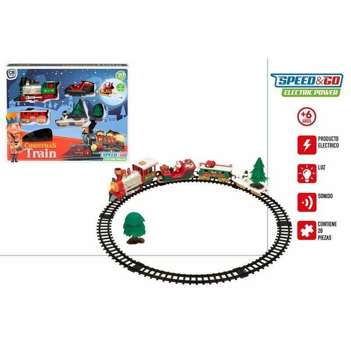 Електрически Влак Speed & Go 91 x 44 x 30 cm 20 Части