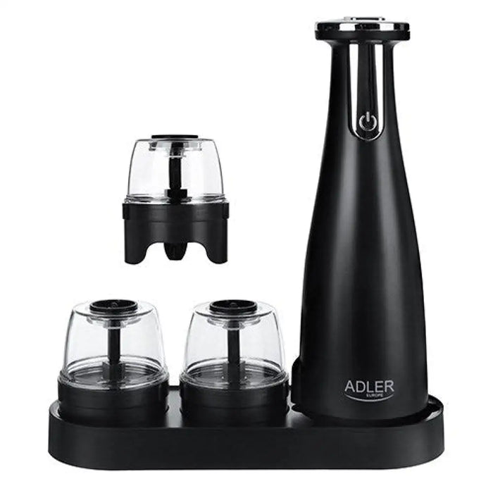 Spice Salt & Pepper Grinder - Set of 3 Grinders - USB Adler