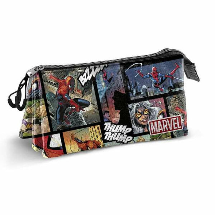 Троен Моливник Spider-Man 23 x 8 x 11 cm