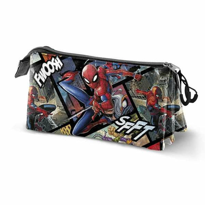 Троен Моливник Spider-Man 23 x 8 x 11 cm