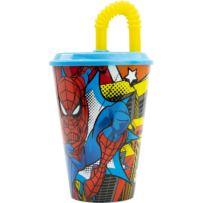 Чаша със Сламка Spider-Man CZ11366 430 ml