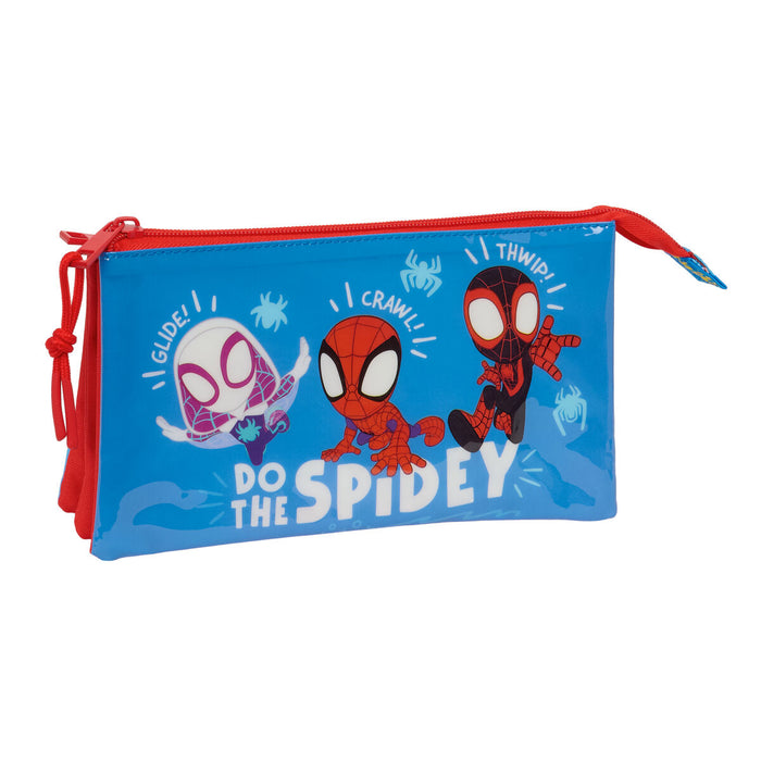 Пътническа Чанта Spider-Man Син Червен 22 x 12 x 3 cm