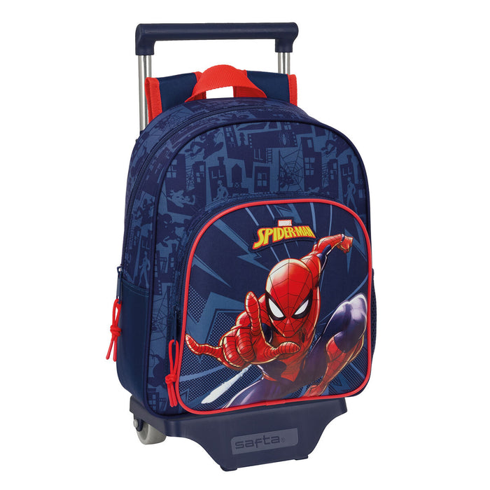 Училищна чанта Spider-Man Син 27 x 10 x 67 cm 27 x 33 x 10 cm