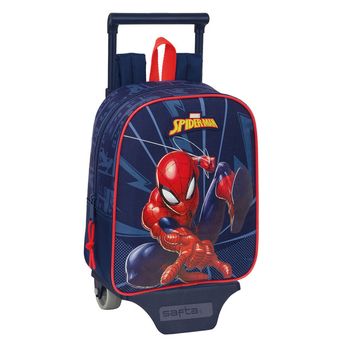 Училищна чанта Spider-Man Син 22 x 27 x 10 cm
