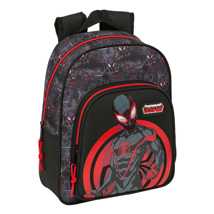 Училищна чанта Spider-Man Черен 27 x 33 x 10 cm